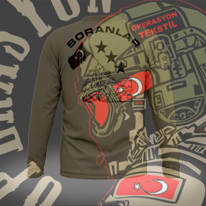 BORANLAR SARIKAMIŞ  J.KOMD.TB. UZUN KOLLU TİŞÖRT